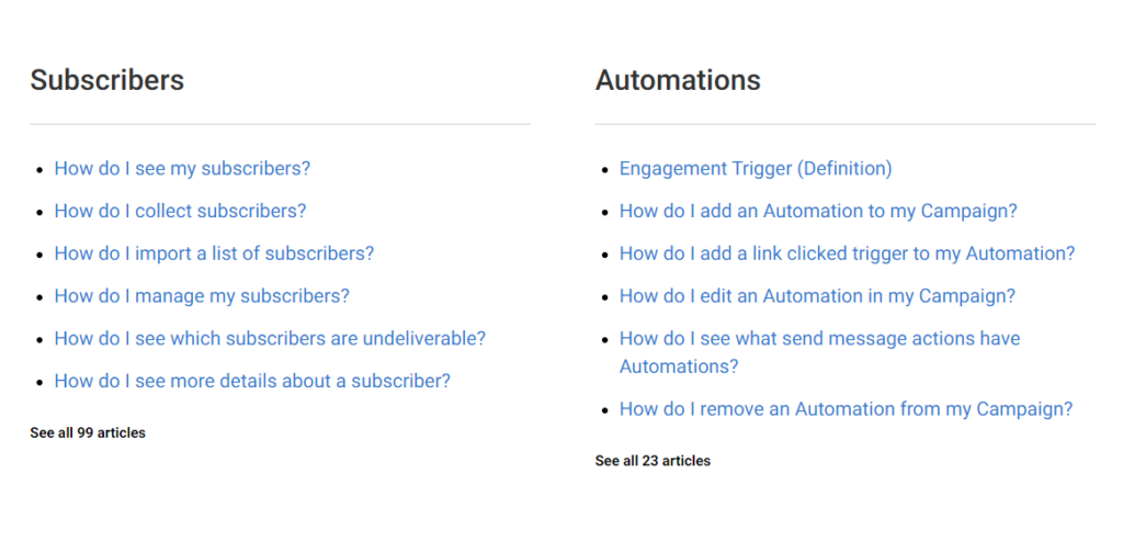 AWeber vs GetResponse : Aweber Customer Support
