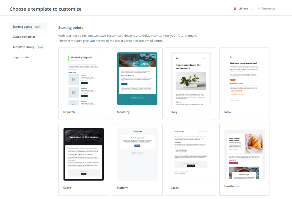 GetResponse vs ConvertKit :convertkit email templates