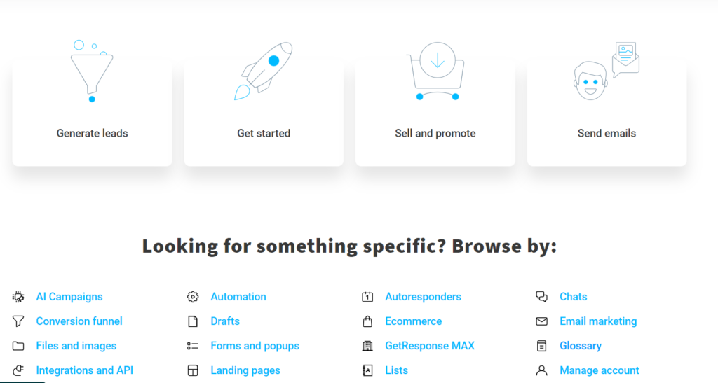 AWeber vs GetResponse : GetResponse Support