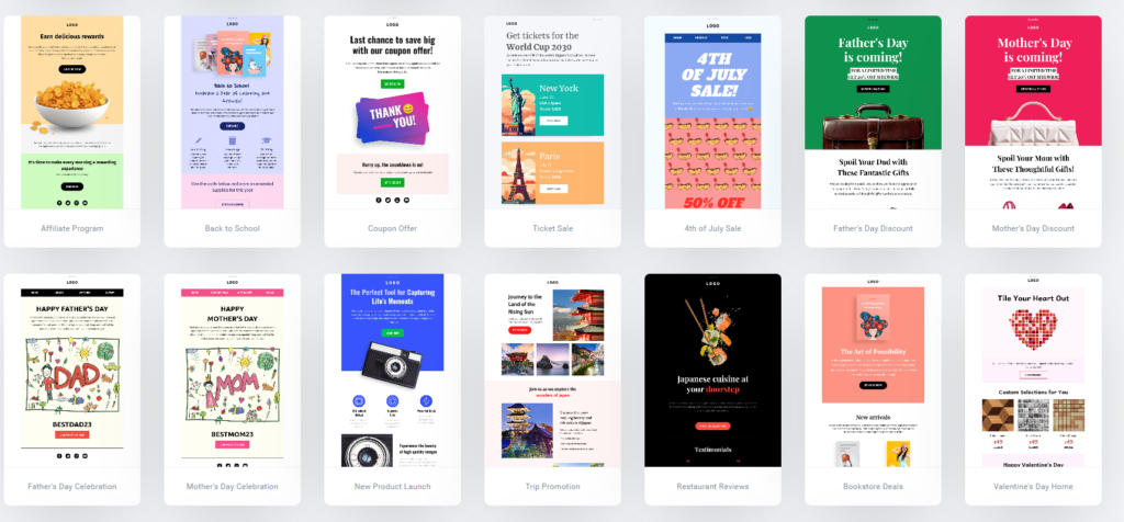 AWeber vs GetResponse : GetResponse Email Design