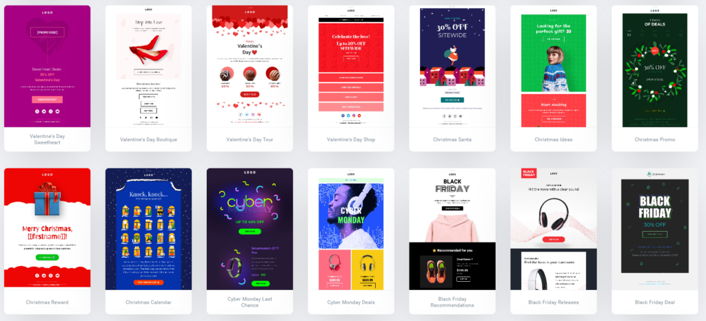 AWeber vs GetResponse : GetResponse Email Design