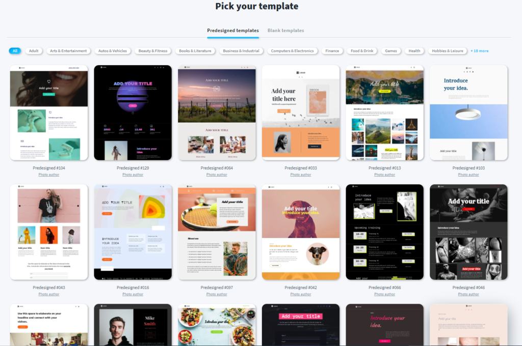 GetResponse vs ConvertKit :getresponse landing page template
